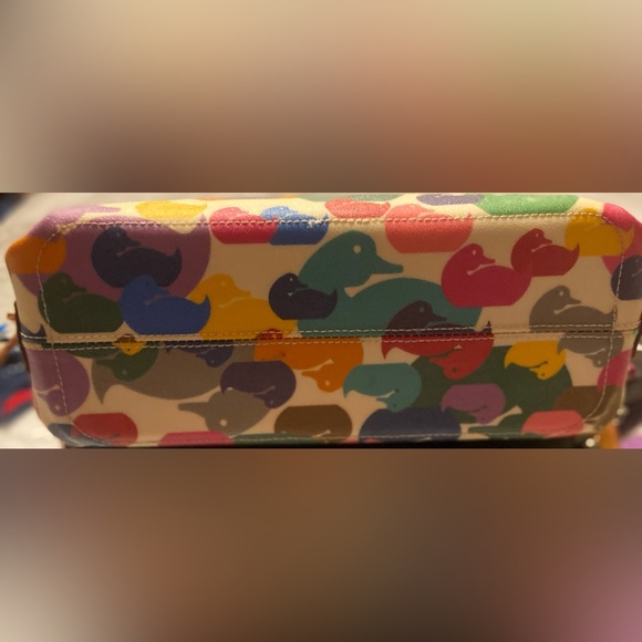 3 Pc. Dooney & Bourke purse, Tan& brown wristlet, Pink & tan wristlet w/o strap - Picture 6 of 13